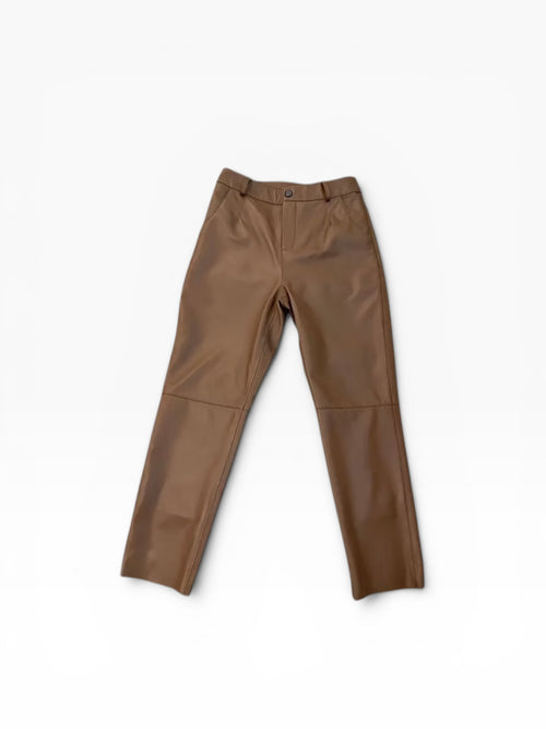 Calça de couro