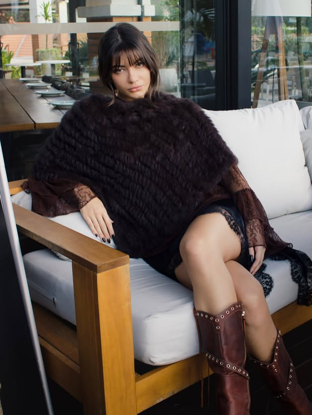 Poncho Tramado